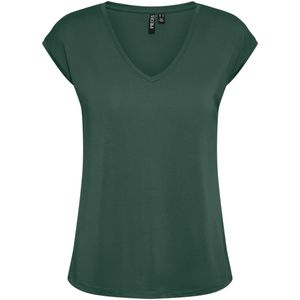 Pieces Top korte mouw 17095260 Groen