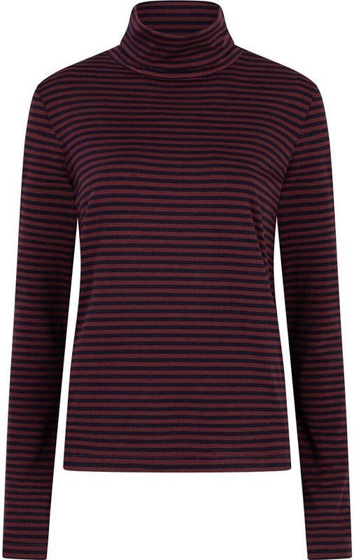 Ruby Tuesday - T508-149 - Top - Bordeaux - Lange Mouw