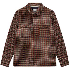 Anerkjendt - AKOSCAR - Overshirt - Roodbruin - Regular Fit - Lange Mouwen