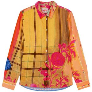 Oilily Blouse lange mouw F25WBL5091 BREGJE Geel