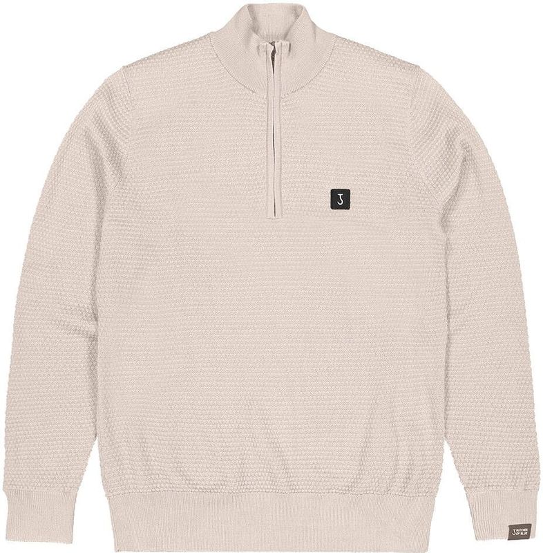 Butcher of Blue - M2526003/756 - Half Zip - Groen - Structure