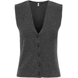 Only - Onlbillie Sl Vest - Gilet - Chocolate Torte/melange