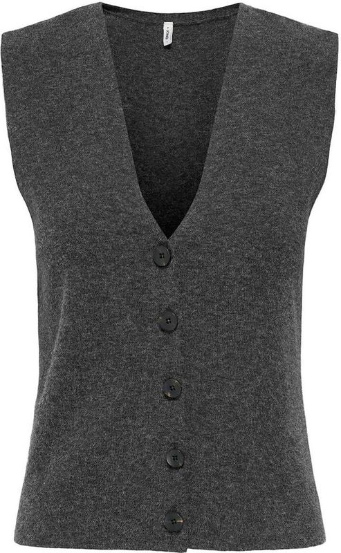 Only - Onlbillie Sl Vest - Gilet - Chocolate Torte/melange