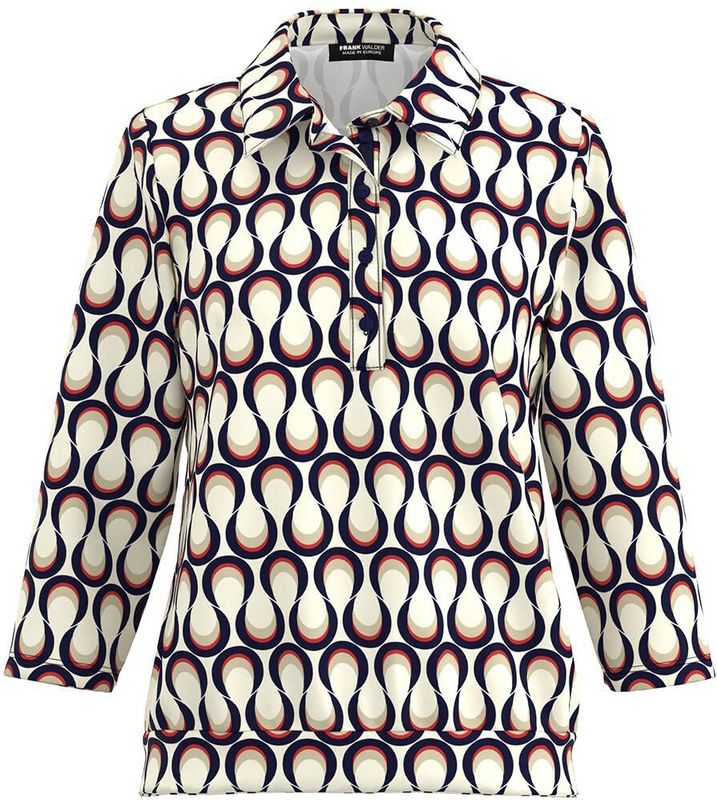 Frank Walder - Blouse - Beige