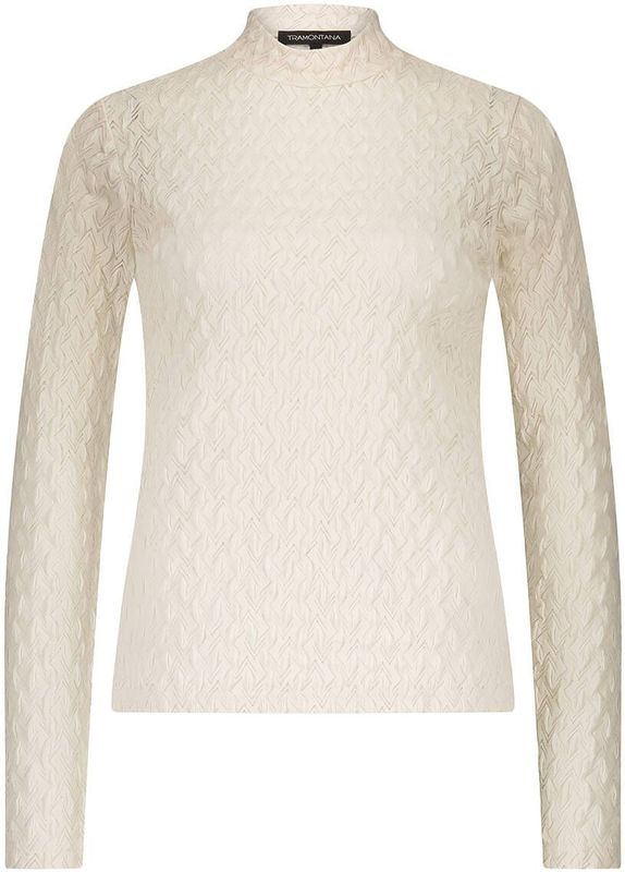 Tramontana - C44-18-401 - Top - Zand - Lange Mouw