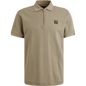 PME Legend - Polo - Lichtgrijs - Korte Mouw