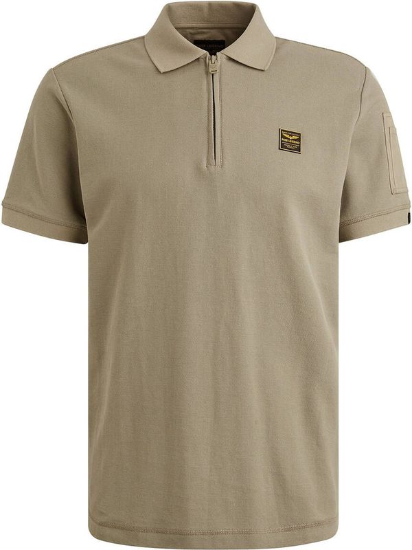 PME Legend - Polo - Lichtgrijs - Korte Mouw