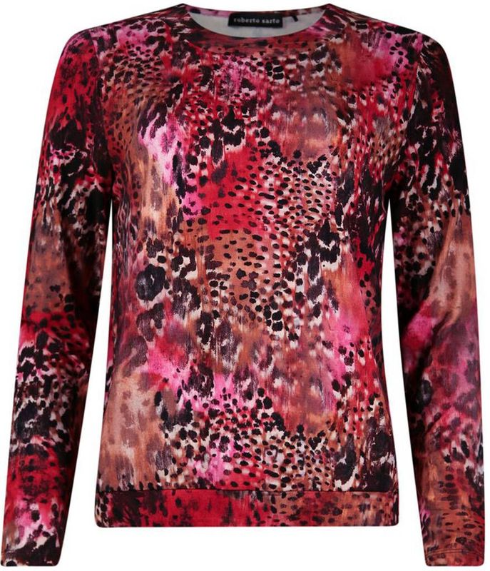 Roberto Sarto - Top lange mouw 531197 - Donker Blauw