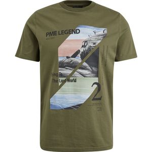 PME Legend T-shirt korte mouw PTSS2405555 Groen