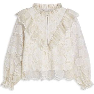 Summum Top lange mouw 2s3371-12323 Ecru