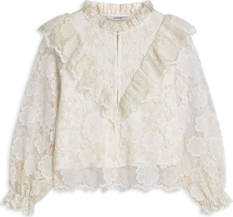 Summum Top lange mouw 2s3371-12323 Ecru