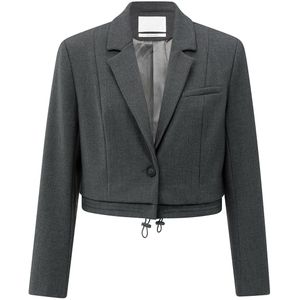 YAYA Blazer 01-501073-509 Midden grijs