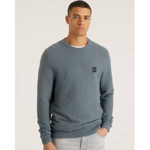 CHASIN' Pullover 3111337057 Midden blauw