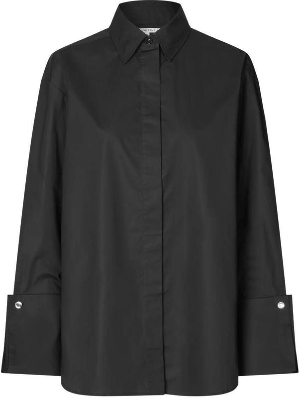 Second Female - Top lange mouw 60185 - Zwart