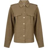 Aaiko - Blouse lange mouw - Donker geel - Hidaya Melee PES