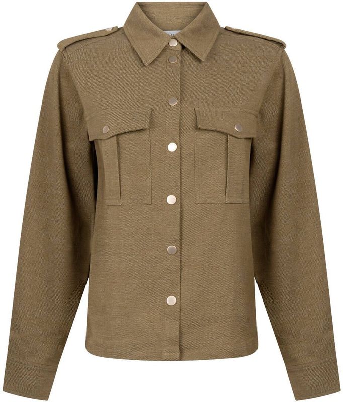 Aaiko - Blouse lange mouw - Donker geel - Hidaya Melee PES