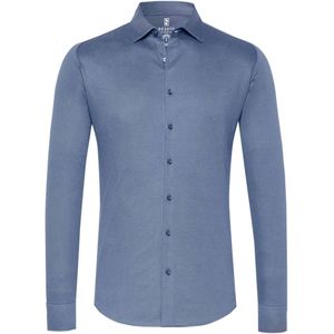 Desoto Overhemd lange mouw 97028-3 Blauw