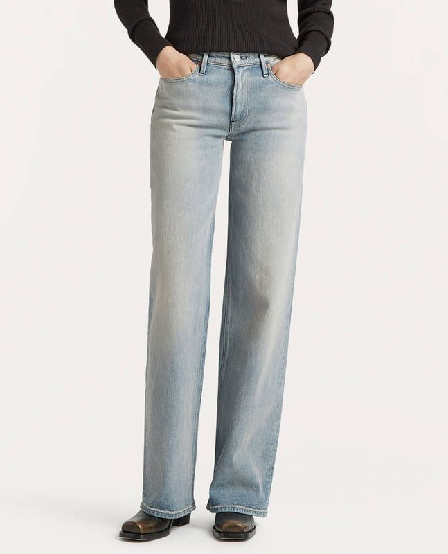 Denham The Jeanmaker Jeans 02-25-07-11-024 Donker blauw