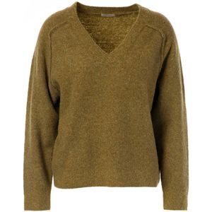 JcSophie - J1423 JOURDAN - Pullover - Donker Groen
