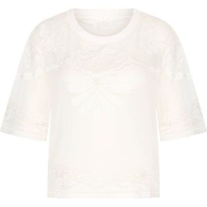 Aímée the Label Top korte mouw Kiyomi blouse Wit