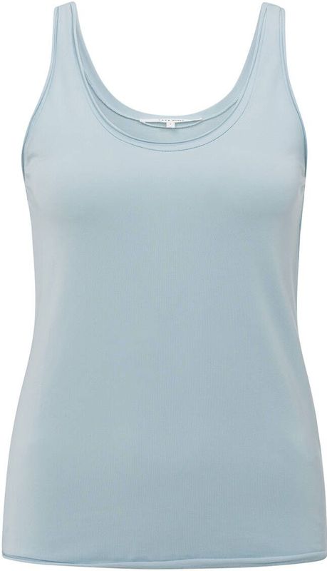 YAYA Top zonder mouw 01-729040-506 Licht blauw