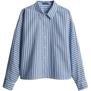 Opus Blouse lange mouw 10492213694393 Blauw