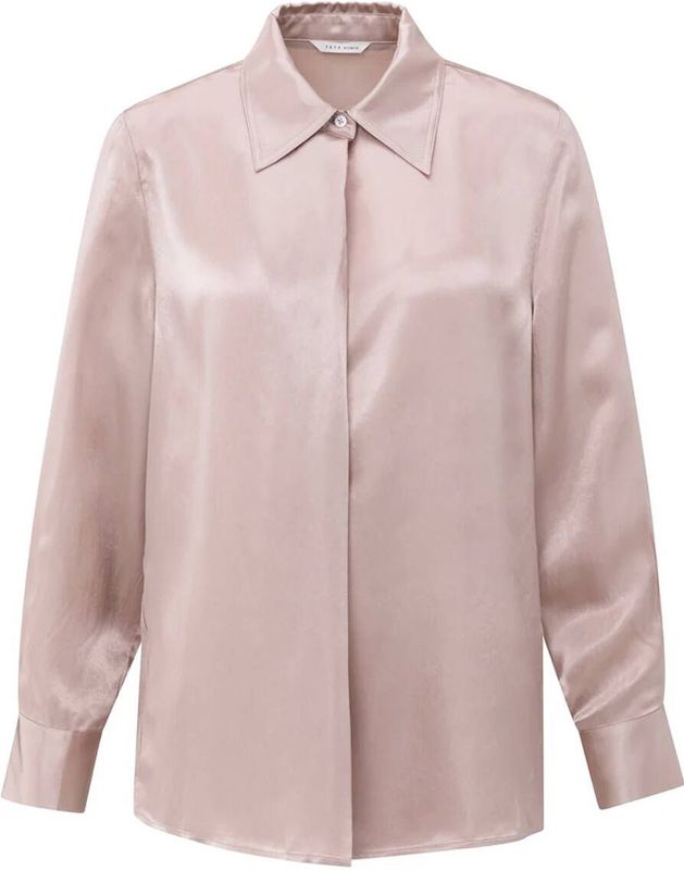 Yaya - Blouse Satijn - Roze - Dames