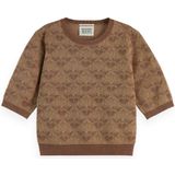 Scotch & Soda Pullover korte mouw 179654 Ecru