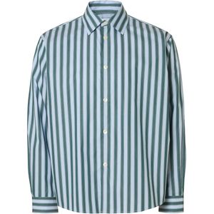 Selected Homme Overhemd lange mouw 16098868 HENRIC Blauw