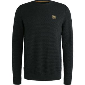 PME Legend - Trui - Blauw - Ronde Hals - Lange Mouw