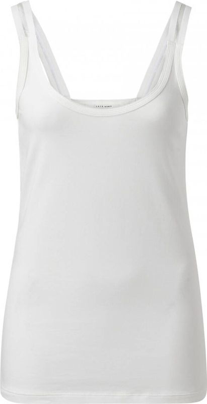 YAYA Top zonder mouw 01-729009-N Wit
