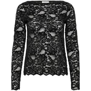 rosemunde Shirt 'Dania'  zwart