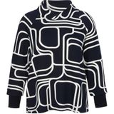 Via Appia Due - Sweat 2515712 - Donker Blauw - Sweatshirt