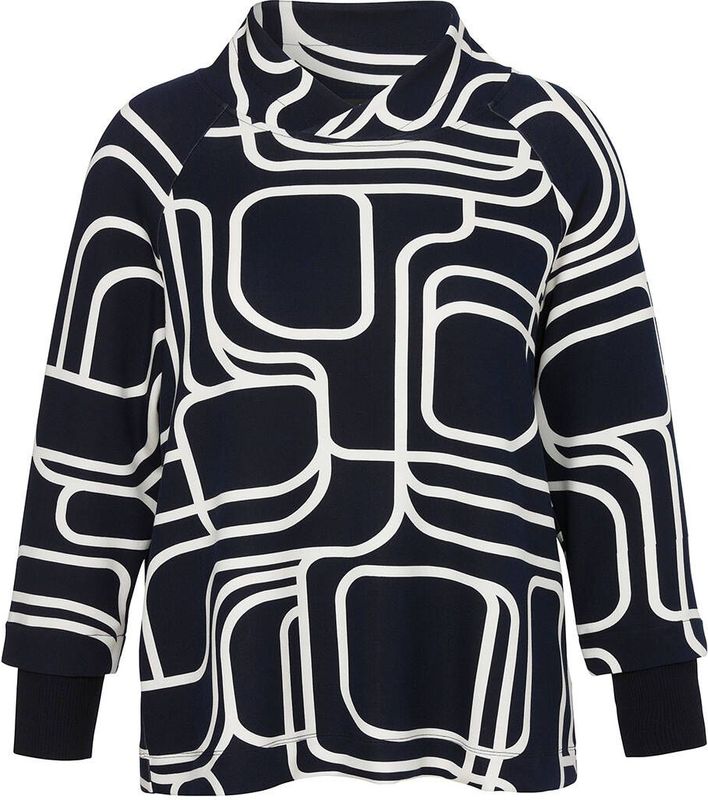 Via Appia Due - Sweat 2515712 - Donker Blauw - Sweatshirt