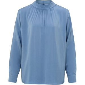 YAYA Top lange mouw 01-701251-410 Blauw