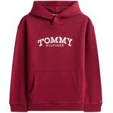 Regular fit hoodie van katoenmix