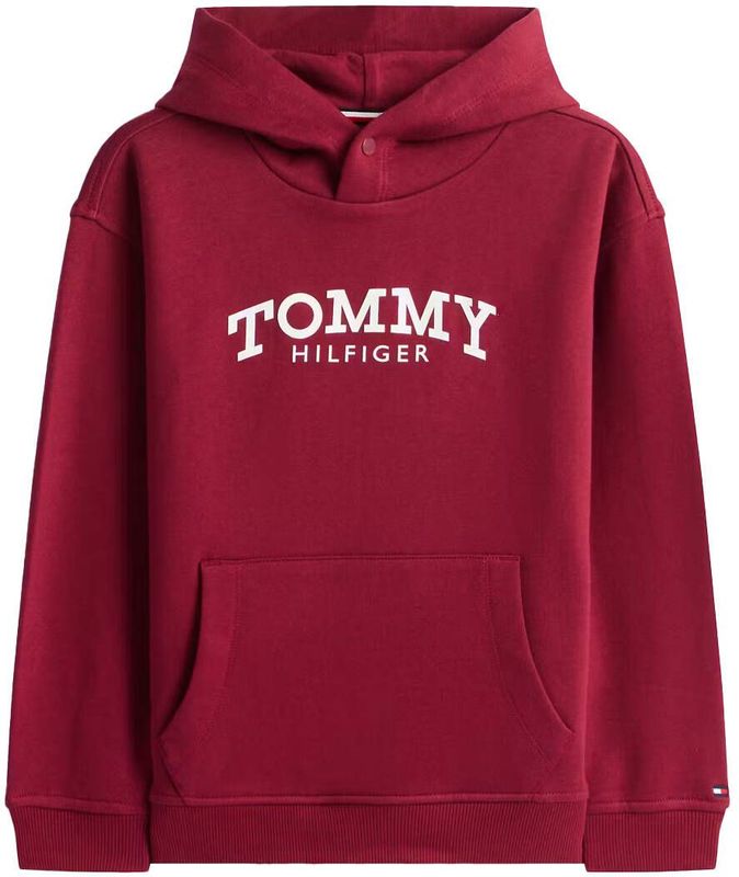 Regular fit hoodie van katoenmix