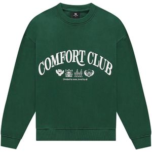 Comfort Club Sweatshirt 42001 SIGN CREWNE Groen