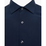 Genti Dresshemd S9258-1130 Donker blauw