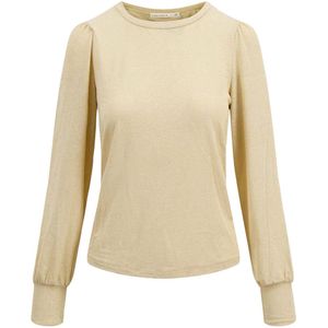 Zusss - Top lange mouw - Licht beige - 0304-217