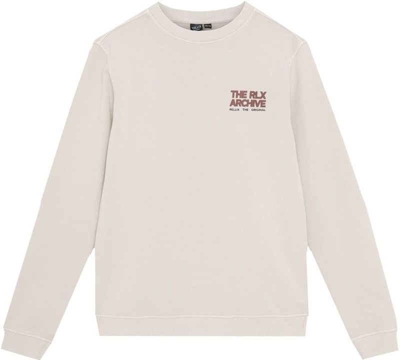 Rellix - Sweater Chest And Backprint - Zand - Hoodie - Vest