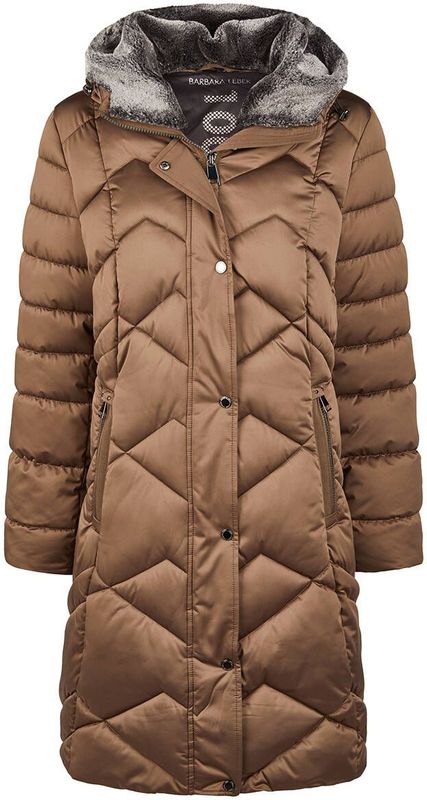 Barbara Lebek - Coat 30610052 - Licht Bruin - Mantel