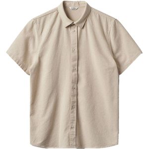 Gabba Overhemd korte mouw 10917 SEOUL TRAMA Licht beige