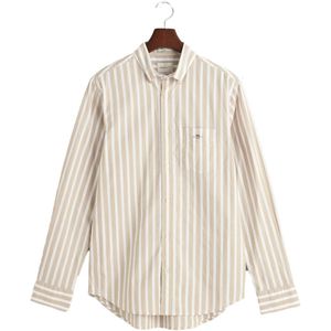 Gant Overhemd lange mouw 3240039 Khaki