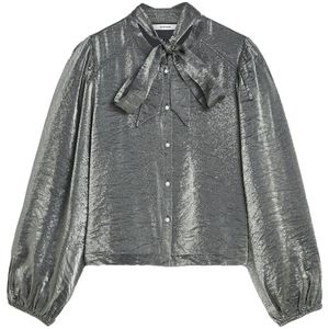 Summum Blouse lange mouw 2s3375-12326 Donker grijs