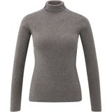 YAYA Top lange mouw 01-000517-510 Taupe