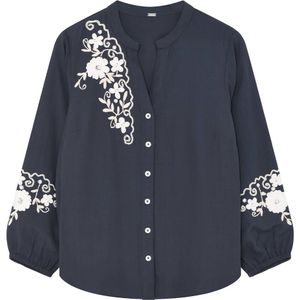 Gustav, Dames, Blouses & Shirts, Blauw, Maat: XS Viscose,