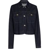 Caroline Biss - Blouse lange mouw - Donker blauw - 4851