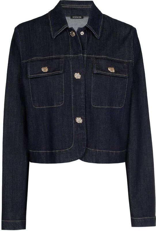 Caroline Biss - Blouse lange mouw - Donker blauw - 4851