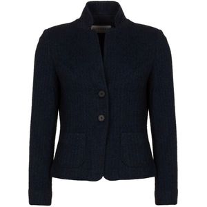 B-Three - Blazer 250105 - Donker Blauw - Dameskleding